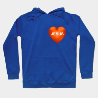 A Heart Like Christ - On the Back of Hoodie